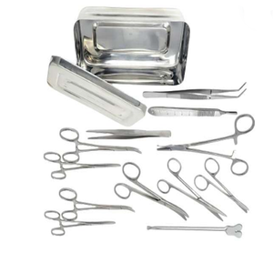 Conjunto de instrumentos de entrenamiento de sutura portátiles al por mayor, modelo de piel para estudiantes, instrumentos médicos, instrumentos quirúrgicos portátiles - Product Image 2