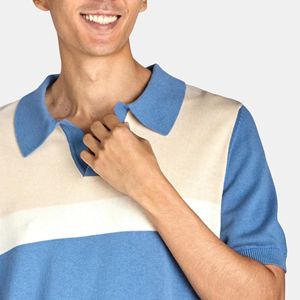 Polo de alta calidad al por mayor para ropa informal, Camisa de algodón 100%, polos transpirables de talla grande para hombre, logotipo personalizado - Product Image 4