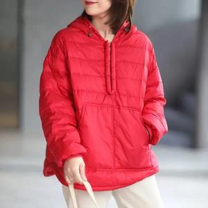 Custom Designed 100% Pure Cotton Puffer <b>Jacket</b> for <b>Women</b> High Quality Thickened Short <b>Packable</b> Warm Clothing Woven Weave - Product Image 2