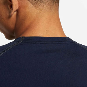 Haute qualité tricoté à manches longues Gym Compression t-shirt musculation Muscle respirant hommes Compression chemise vente chaude - Product Image 6