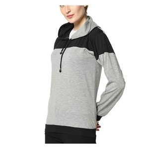 Sudadera con Capucha Deportiva para Mujer, Última Moda, con Logotipo Personalizado, 100% Algodón, Sudadera de Otoño para Mujer - Product Image 5