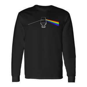 T-shirt à manches longues pour les amateurs de bourbon et de whisky, Dark Side of the Glen Whiskey pour les promotions - Product Image 1