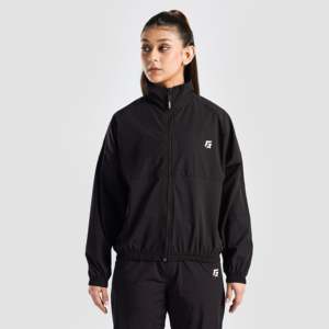 Chaqueta Arctic Flex Negra para Otoño con Cuello Alto y Revestimiento Impermeable - Product Image 2