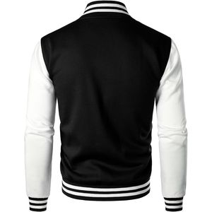 Nueva llegada 2025 chaqueta de los hombres de alta calidad al por mayor Varsity College chaqueta para hombres mujeres logotipo personalizado y diseño universitario liso - Product Image 3