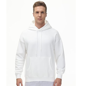Sudadera con capucha para hombre de nuevo estilo, Jersey de punto grueso de invierno, sudaderas informales de algodón para parejas, cuello con capucha - Product Image 1
