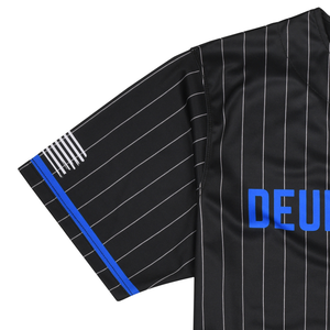 Camisetas de Béisbol con Botones Completos al por Mayor OEM - Uniformes de Equipo Sublimados Personalizados - Malla de Poliéster 100% Transpirable de Alta Calidad - Product Image 5