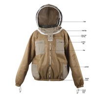 Ropa de apicultor Traje de apicultura de algodón Ropa de protección de nuevo estilo/Chaqueta de apicultura/Traje de abeja