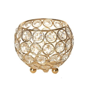 Porte-bougie de forme carrée au design unique, en marbre et en métal, vaisselle, porte-bougie chauffe-plat par Home Arts - Product Image 6