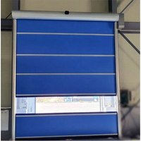Porte industrielle rapide en PVC certifiée CE, design moderne, imperméable, rideau PVC avec surface finie