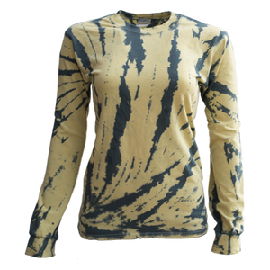 ผู้หญิงสวมใส่สบายล่าสุดแฟชั่นการออกแบบ2022ผูกย้อมเสื้อยืดผู้หญิงจำนวนมากที่มีคุณภาพโรงงานอัตราที่กำหนดเองทำเต็มแขนเสื้อยืด - Product Image 4