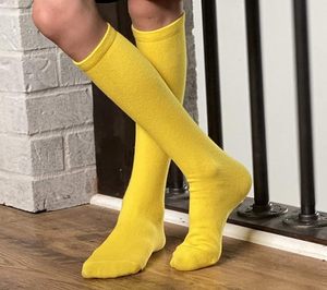 ถุงเท้ายาวผ้าฝ้ายออกแบบได้ตามต้องการสำหรับทุกเพศถุงเท้ารัดกล้ามเนื้อยาวถึงเข่าออกแบบได้ตามต้องการ - Product Image 2