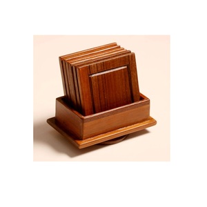 Sous-verres en bois de haute qualité pour hôtel Restaurant maison style traditionnel finition polonaise sous-verre en bois pour dessus de table - Product Image 5