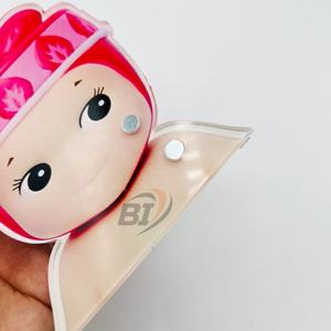 Private Label Smile Facing Lash <b>Tiles</b> Sustainable Acrylic <b>Magnetic</b> Lash Plate Pink Cartoon Style Eyelash Extension Tool - Product Image 6