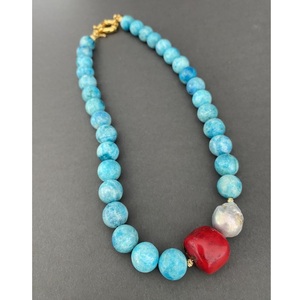 Collier en résine à la mode, pendentif fait à la main, bijoux en gros - Product Image 6