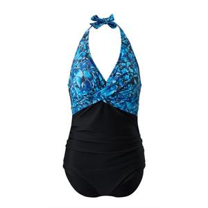 Maillot de bain une pièce imprimé OEM soutien-gorge à coupe haute conception extensible directement fabricant pakistanais pour l'utilisation du parc aquatique Swim Spa - Product Image 5