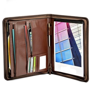 Leather Portfolio for Leather Resume <strong>Folder</strong> <strong>Notepad</strong> <strong>Holder</strong> Professional Folio Document Organizer Legal Pad Business Organizer - Product Image 2