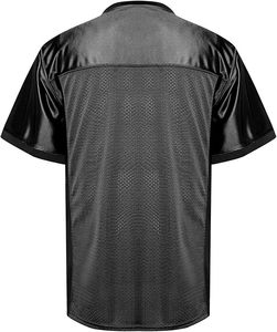 Hot Sale Customizable American Football Jersey Sports Hip Hop T-<b>Shirt</b> for <b>Parties</b> for Your Style Wholesale Vintage Boxy Fit - Product Image 2