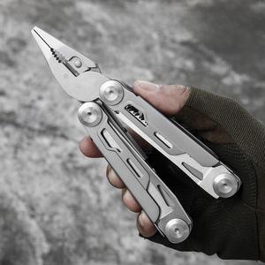 Ngoài Trời Đa-Chức Năng Kìm 13 Trong 1 Thép Không Gỉ Cắm Trại Đi Bộ Đường Dài Câu Cá Multitool Gấp Xách Tay Plier - Product Image 2