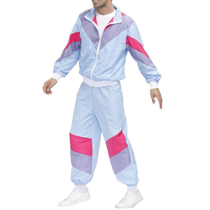 Survêtements coupe-vent deux pièces pour hommes, style streetwear, fabrication personnalisée, meilleure qualité, collection 2026 - Product Image 2