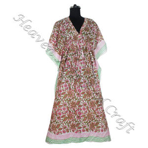 Vestido de Noche para Mujer Africana, Vestidos Étnicos, Vestidos Kaftan, Kaftan Largo, Ropa de Algodón, Vestido Kaftan para Mujer KFCL045 - Product Image 3