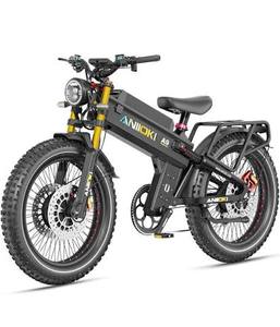 ¡OFERTA ESPECIAL! Bicicleta Eléctrica ANIIOKI 6000W A9 Pro Max con Doble Motor, Batería de 60V 70/80Ah, Neumático Ancho de 26*4.8 Pulgadas, Bicicleta de Montaña OEM de Plástico - Product Image 3