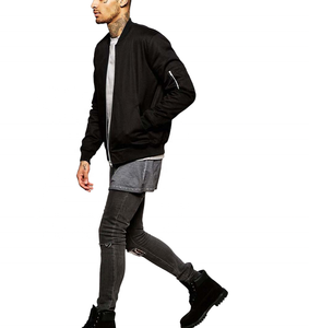 Chaqueta de Piloto para Hombre, Estilo Bomber, Transpirable, con Cierre, Casual y Elegante, Chaqueta de Invierno con Logotipo Personalizado - Product Image 3