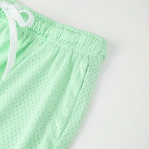 Quick Dry Men Mesh Plain Shorts Breathable <b>Elastic</b> <b>Waistband</b> Men Mesh Shorts With Custom Design And Size - Product Image 5