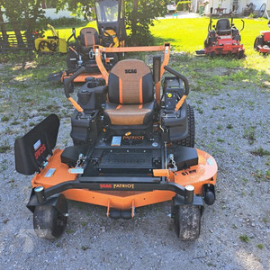 Tondeuse autoportée SCAG SPZ61H-27SR Patriot 61 pouces à braquage zéro 27HP Scag SR803 V-Twin commerciale avec transmission Hydro-Gear ZT3400 à vendre - Product Image 1
