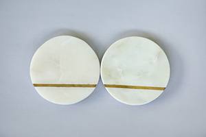 Customized Logo Eco Friendly Wooden & stone <b>Coaster</b> Home Decor <b>Coasters</b> High Selling 2023 New Design <b>Table</b> <b>Coasters</b> - Product Image 3