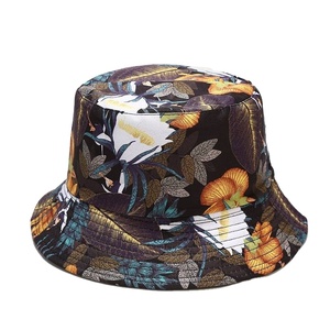 Foldable Travel <b>Bucket</b> <b>Hats</b> with Logo Lightweight Breathable Cotton <b>Hats</b> for Hiking Outdoor Sports OEM Factory Direct for unisex - Product Image 1