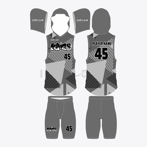 Maillots de football américain 7 contre 7 en gros, 100 % polyester, kits de flag football avec impression de nom, uniformes de football au design personnalisé - Product Image 3