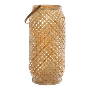 Top nouveau Design bambou rotin Portable lanterne lanterne décorative prix de gros maison hôtel décoration - Product Image 3