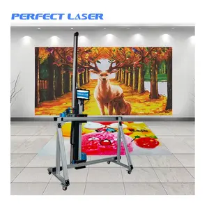 Impressora de parede vertical Perfect Laser-5D, alta velocidade, sensores ultrassônicos duplos, tinta UV, piso automático, preço da máquina de pintura