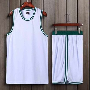 Cómodo al por mayor de alta calidad número personalizado Nombre y tela en blanco hombres y mujeres camisetas de baloncesto tela suave ligera - Product Image 6