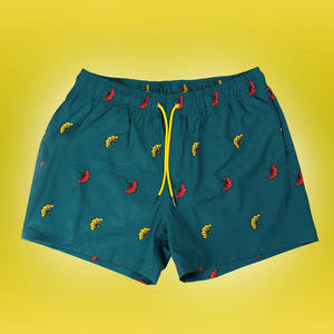 Short de bain écologique personnalisé OEM Short de bain décontracté à séchage rapide pour hommes Short de plage imprimé respirant - Product Image 2