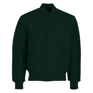 Wholesale Custom Premium Quality Men's Varsity Jacket Woolen Fabric Thick <b>Winter</b> Long Sleeve Letterman Blank Eco-Friendly - Product Image 4
