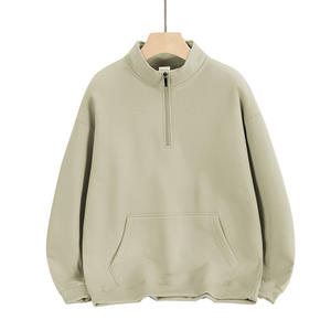 Sweat à capuche coupe-vent en polaire polyester avec fermeture éclair 14, pour femmes et hommes, sublimation polyester avec poche - Product Image 1