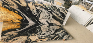 Losas de Granito Dorado Fusion Indio Premium con Acabado Pulido, Elegantes Encimeras Fabricadas a Medida para Muebles, Losa Grande Natural - Product Image 6