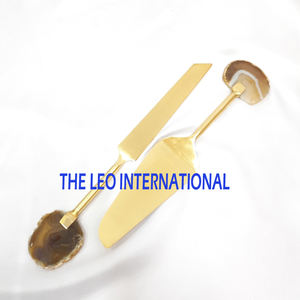 Support à Couverts en Métal de Haute Qualité en Acier Inoxydable Doré pour Vaisselle et Ustensiles de Cuisine - Product Image 4