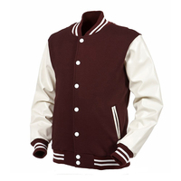 Veste universitaire personnalisée pour homme, couleur violette, avec logo personnalisé et numéro 67 brodé, coupe classique, col rabattu
