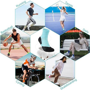 ถุงเท้าปั่นจักรยานหลากสีสำหรับชายและหญิง - Product Image 4