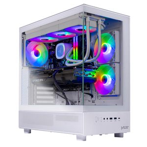 Sky Gaming Skytecchs O11V AMD Ryzen 9 9900X3D, 5090, 64GB 6000 MHz DDR5 RAM, 1200W GOLD A3 PSU - Blanco - Product Image 3