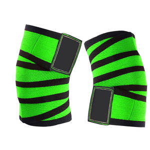 Heavy Duty Weightlifting <b>Knee</b> <b>Wrap</b> Elastic Squats Heavy Duty Wholesale Power Lifting <b>Knee</b> <b>Wraps</b> - Product Image 2
