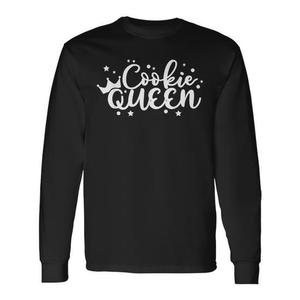 Camiseta promocional de manga larga Cookie Queen Cupcake Baker - Product Image 1