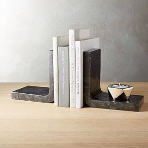 Serre-livres en marbre Design arc-en-ciel pour le stockage des livres haute qualité taille et forme personnalisées serre-livres décor de Table décor à la maison - Product Image 3
