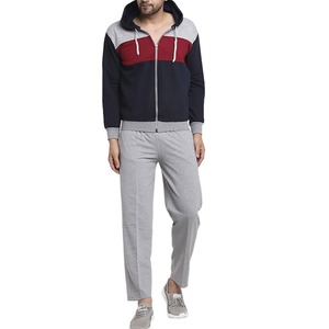 Conjunto Deportivo de 2 Piezas para Hombre, Modelo 2026, Manga Larga, Bloques de Color, Corte Ajustado, Sudadera con Capucha y Cordón, Pantalones Deportivos para Entrenamiento - Product Image 5