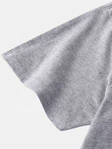 Prix d'usine OEM, t-shirts décontractés pour hommes en coton 100% tissé, personnalisables avec impression de logo - Product Image 4