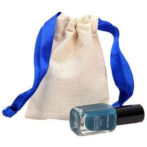 Bolsa de yute reutilizable para vino, bolsa de embalaje de yute, yute, caqui, con cordón, venta al por mayor - Product Image 2