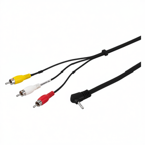 Cable Adaptador ICOC 3RCAM 018 Negro de 1.5m 50209, Categoría de Producto: Adaptadores y Conectores - Product Image 3