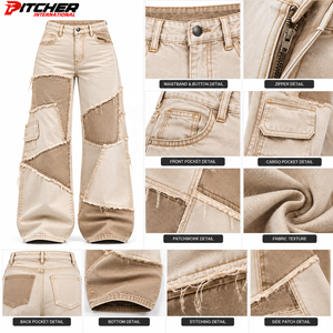 Fabricante de Jeans de Mezclilla para Mujer de Marca Privada, Mezclilla de Algodón para Mayoristas, Producción de Fábrica de Jeans Personalizados - Product Image 6
